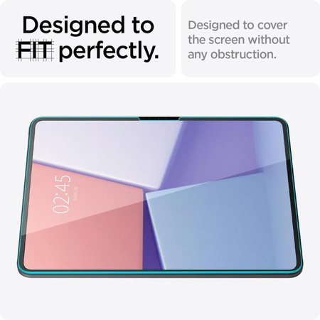 Spigen GLAS.TR EZ FIT - Szkło hartowane do iPad Pro 13" (M5, 2025 / M4, 2024) (Przezroczysty)