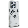 Karl Lagerfeld IML Sketched Graphic - Etui iPhone 16 Pro Max (przezroczysty)