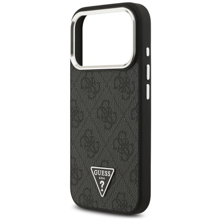 Guess 4G Triangle Logo MagSafe - Etui iPhone 17 Pro (czarny)