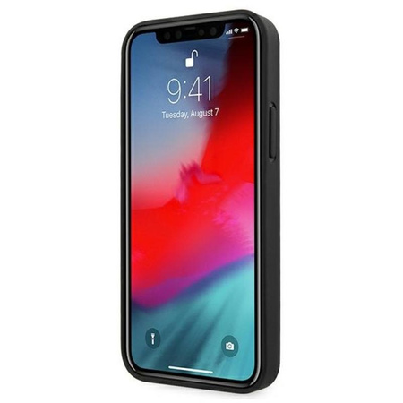 Guess 4G Big Metal Logo - Etui iPhone 12 mini (szary)