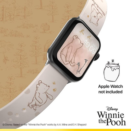 Disney Winnie The Pooh - Pasek do Apple Watch (Sweet Honey)
