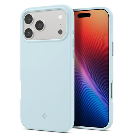 Spigen Silicone Fit Mag MagSafe - Etui do iPhone 17 Pro (Mute Blue)