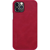 Nillkin Qin Leather Case - Etui Apple iPhone 12 / 12 Pro (Red)