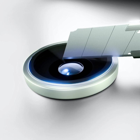 3mk HARDY Lens Protection Pro - Szkło na obiektyw aparatu iPhone 17 Pro / iPhone 17 Pro Max (Black)