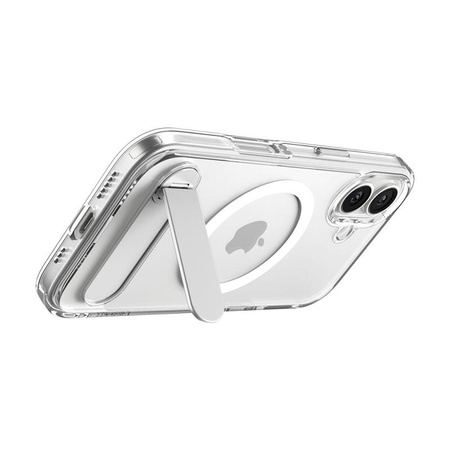 Spigen Ultra Hybrid S Mag MagSafe - Etui do iPhone 17 (Clear/White)