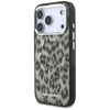 Karl Lagerfeld IML Leopard Pattern MagSafe - Etui iPhone 17 Pro (brązowy)