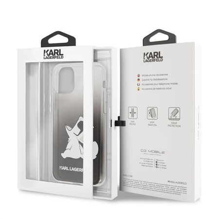 Karl Lagerfeld Choupette Fun Sunglasses - Etui iPhone 11 (czarny)