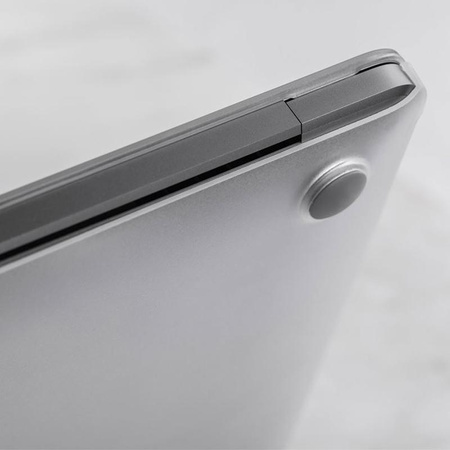Moshi iGlaze Hardshell Case - Obudowa MacBook Air 13" Retina (M1/2020/2019/2018) (Stealth Clear)