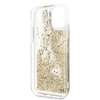 Karl Lagerfeld Glitter Liquid Floatting Charms - Etui iPhone 11 (Gold Floatting Charms)