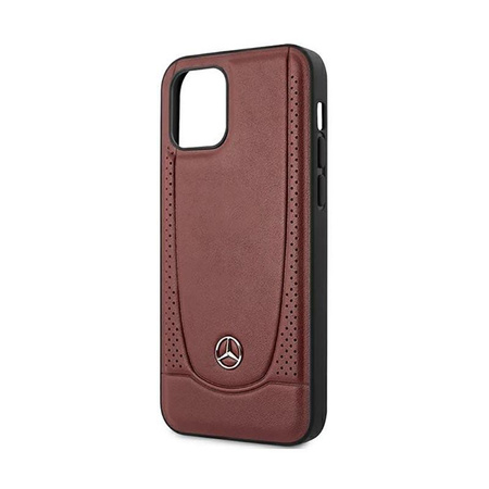 Mercedes Leather Urban Line - Etui iPhone 12 Pro Max (czerwony)