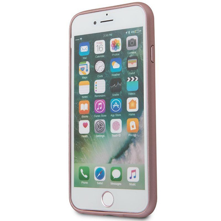 Guess Iridescent - Etui iPhone 8 / 7 (różowo złoty)