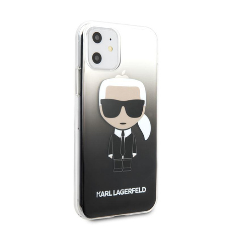 Karl Lagerfeld Iconic Karl Gradient - Etui iPhone 11 (czarny)