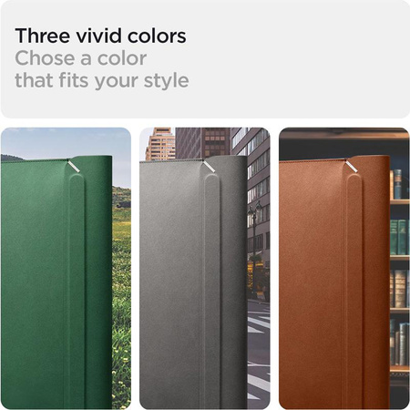 Spigen Valentinus Sleeve Laptop - Etui na notebooka 15" / 16" (Classic Brown)