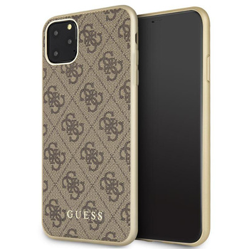 Guess 4G Collection - Etui iPhone 11 Pro Max (brązowy)