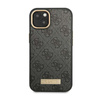 Guess 4G Logo Plate MagSafe - Etui iPhone 14 (czarny)
