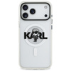Karl Lagerfeld IML Karl Sketch Logo MagSafe - Etui iPhone 17 Pro Max (przezroczysty)
