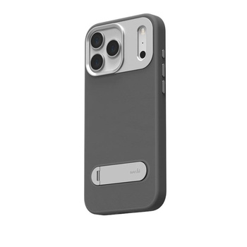 Moshi Kameleon MagSafe - Etui iPhone 17 Pro Max z funkcją podstawki (Midnight Gray)