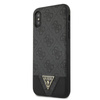 Guess 4G Triangle Collection - Etui iPhone Xs / X (szary)