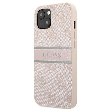 Guess 4G Printed Stripe - Etui iPhone 13 (różowy)