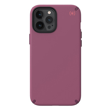 Speck Presidio2 Pro - Etui iPhone 12 Pro Max z powłoką MICROBAN (LSH Burgundy)