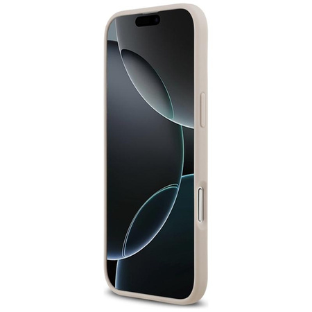 Guess 4G Circle Classic Logo MagSafe - Etui iPhone Air (różowy)