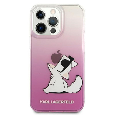 Karl Lagerfeld Choupette Fun - Etui iPhone 13 Pro Max (różowy)
