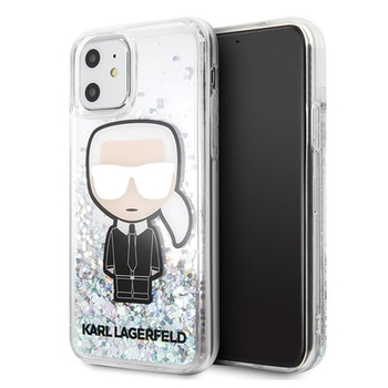 Karl Lagerfeld Glitter Iridescent Iconic - Etui iPhone 11