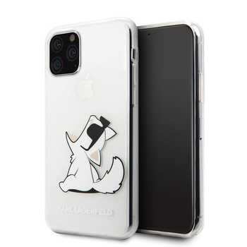 Karl Lagerfeld Choupette Fun Sunglasses - Etui iPhone 11 Pro (przezroczysty)
