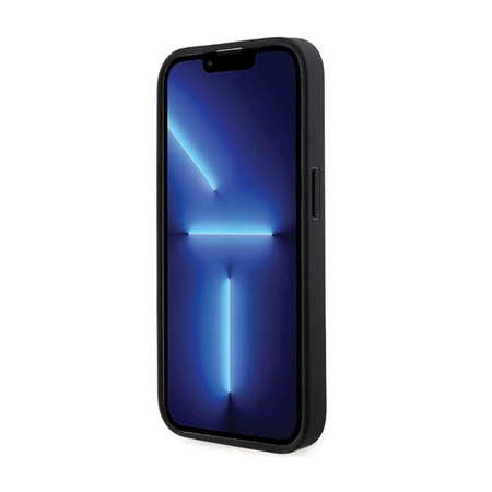 Mercedes Smooth Leather MagSafe - Etui iPhone 14 Pro Max (czarny)