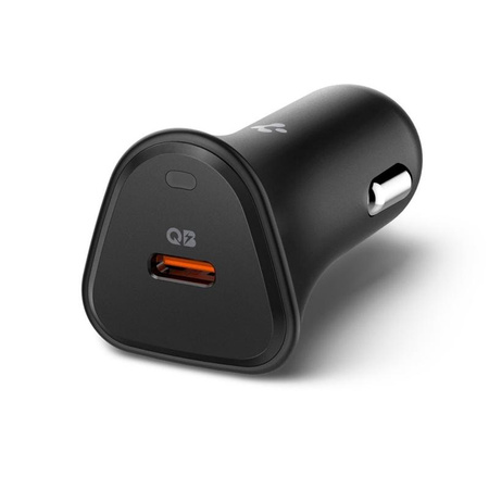 Spigen Essential EV301 - Ładowarka samochodowa USB-C PD 3.0 PPS 30W (Czarny)