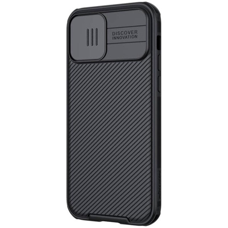 Nillkin CamShield Pro Magnetic - Etui Apple iPhone 12 Pro Max z osłoną aparatu (Black)