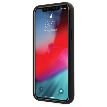 Karl Lagerfeld 3D Rubber Karl's Head - Etui iPhone 12 / iPhone 12 Pro (czarny)