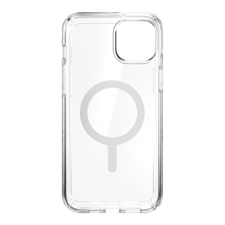 Speck Gemshell + MagSafe - Etui do iPhone 15 Plus / iPhone 14 Plus z powłoką MICROBAN (Clear)