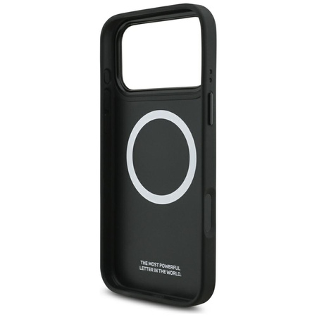 BMW M Carbon Logo MagSafe - Etui iPhone 17 Pro Max (niebieski)