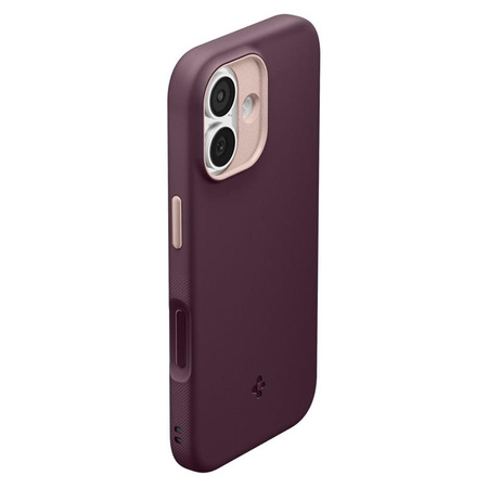 Spigen Nano Pop Mag MagSafe - Etui do iPhone 17 (Burgundy Bean)