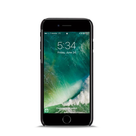 PURO Wallet Detachable - Etui 2w1 iPhone SE (2022 / 2020) / 8 / 7 / 6s (czarny)