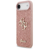 Guess Fixed Glitter Big 4G - Etui iPhone Air (różowy)