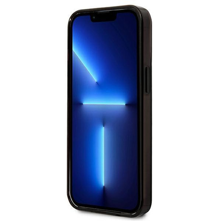 Karl Lagerfeld Gradient Ikonik Karl & Choupette - Etui iPhone 13 Pro Max (czarny)