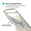 Speck Presidio Lux MagSafe - Etui iPhone Air (Hyper Mirror Glitter / Silver Metallic)