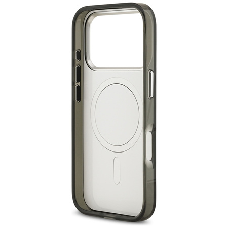 Karl Lagerfeld IML Aquarelle Karl & Logo MagSafe - Etui iPhone 17 Pro (czarny)