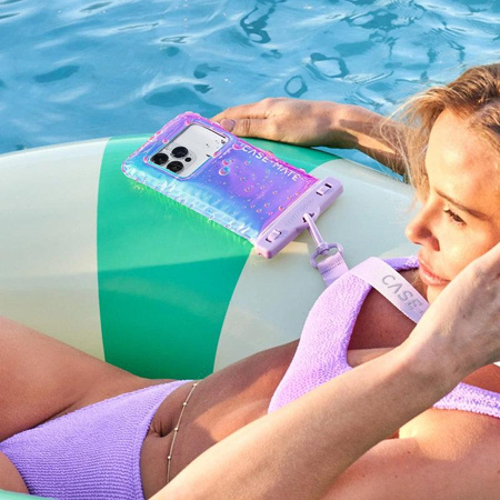 Case-Mate Waterproof Floating Pouch - Etui wodoodporne do smartfonów (Soap Bubble)