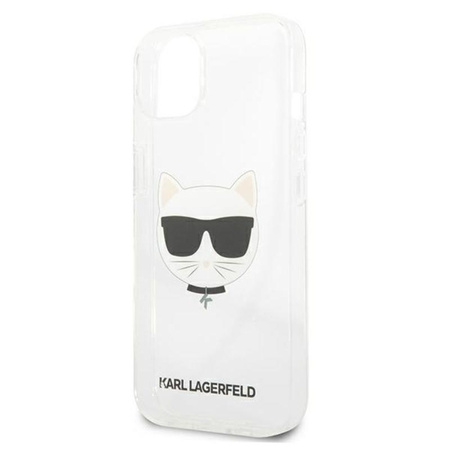 Karl Lagerfeld Choupette Head - Etui iPhone 13 (przezroczysty)