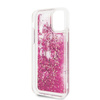 Karl Lagerfeld Glitter Liquid Floatting Charms - Etui iPhone 11 (Pink Floatting Charms)
