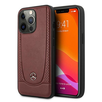 Mercedes Leather Urban Line - Etui iPhone 13 Pro (czerwony)