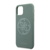 Guess Silicone 4G Tone to Tone - Etui iPhone 11 (khaki)