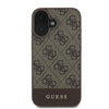 Guess 4G Bottom Stripe - Etui iPhone 16 (brązowy)