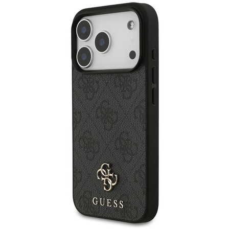 Guess 4G Small 4G and Classic MagSafe - Etui do iPhone 17 Pro (czarny)