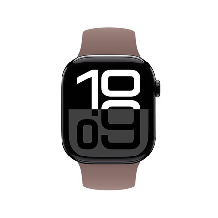 Crong Liquid - Pasek do Apple Watch 38/40/41/42 mm (brązowy)