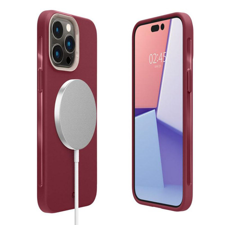 Spigen Cyrill Ultra Color MagSafe – Etui do iPhone 14 Pro (Sangria)