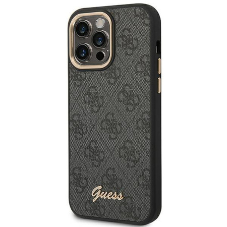 Guess 4G Metal Camera Outline Case – Etui iPhone 14 Pro (Czarny)